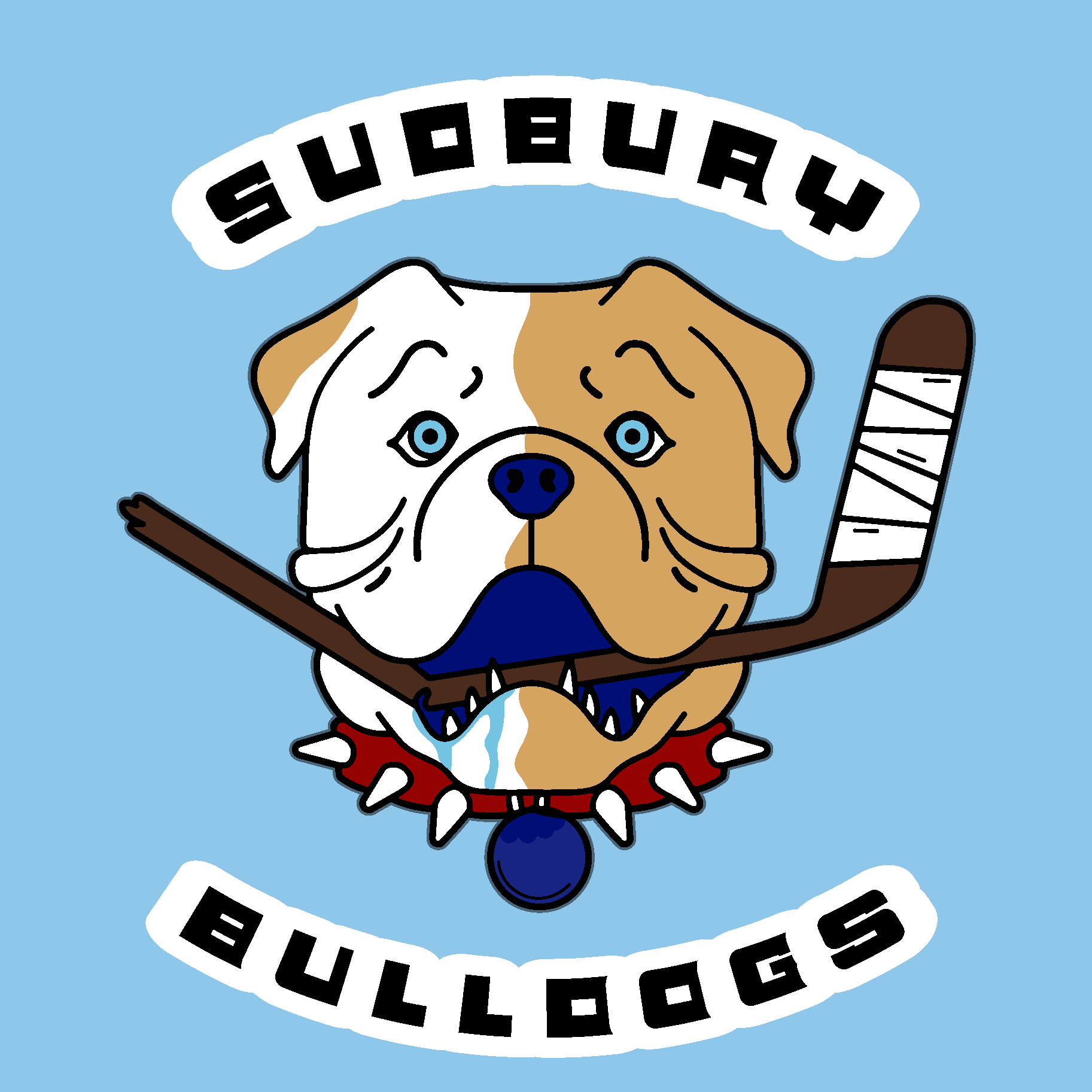 Sudbury Bulldogs   Shoresy Logo Vector Logo